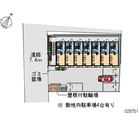 さいたま市緑区中尾 月極駐車場